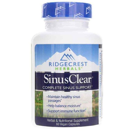 SinusClear, 60 Vegan Capsules, RIH