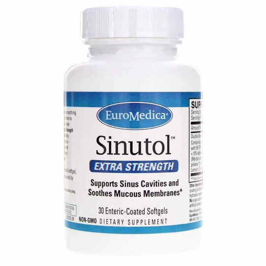 Sinutol Extra Strength, 30 Softgels, EUMD