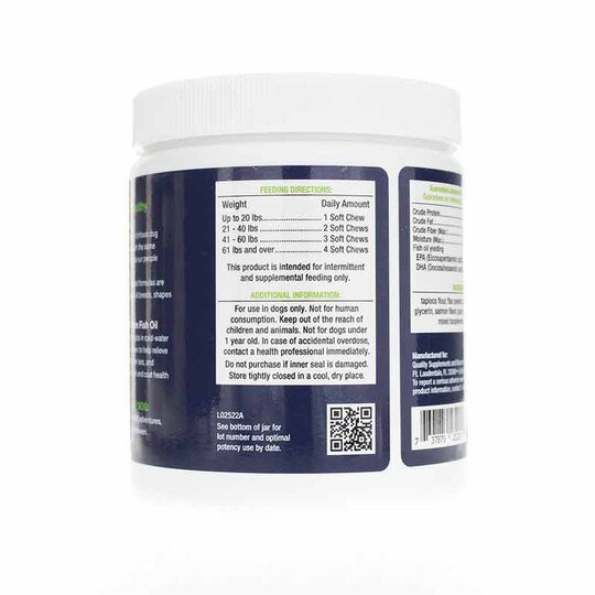 Skin & Coat for Dogs, 90 Soft Chews, LFE