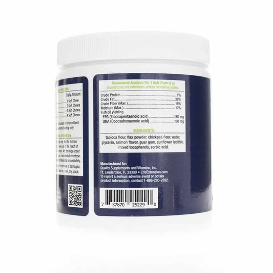 Skin & Coat for Dogs, 90 Soft Chews, LFE