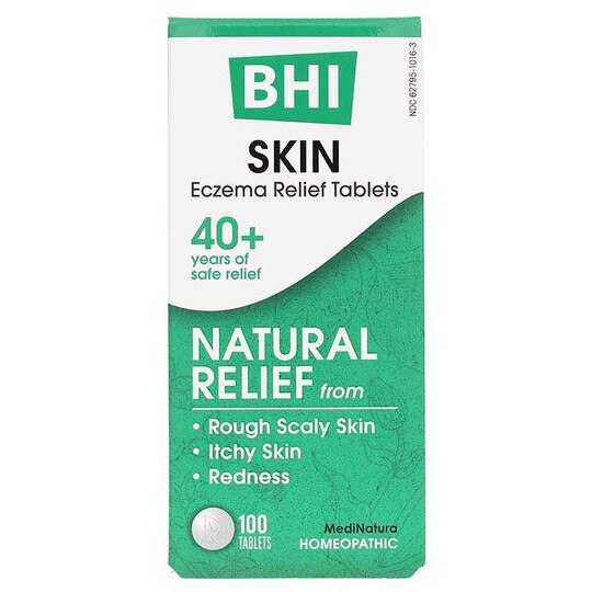 Skin Eczema Relief Tablets, 100 Tablets, BHI