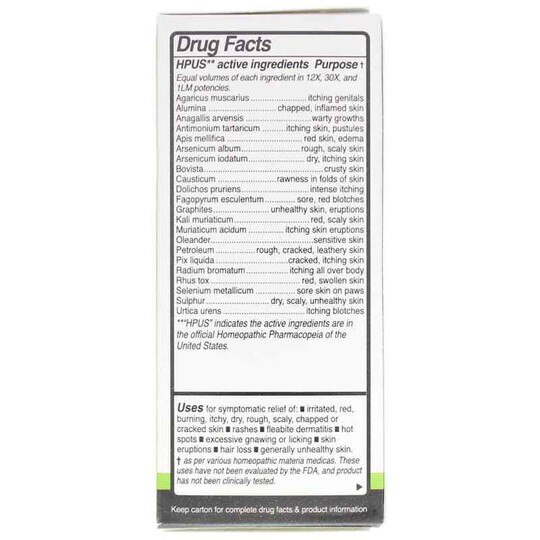 Skin & Itch for Dogs Homeopathic, 4 Oz, NPP