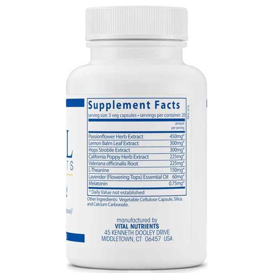 Sleep Aide, 60 Veg Capsules, VTN