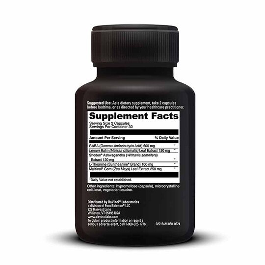 Sleep Benefits Melatonin Free, 60 Capsules, DL