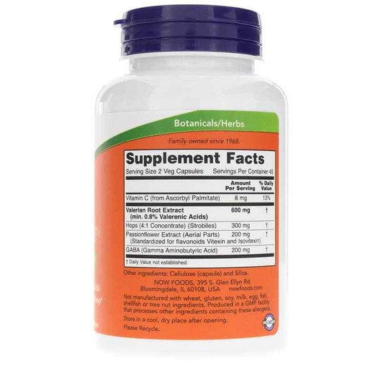 Sleep Botanical Blend, 90 Veg Capsules, NOW