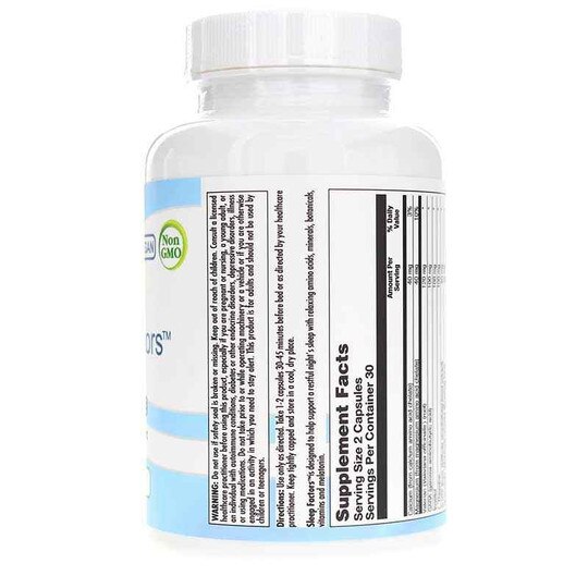 Sleep Factors, 60 Veg Capsules, NBG