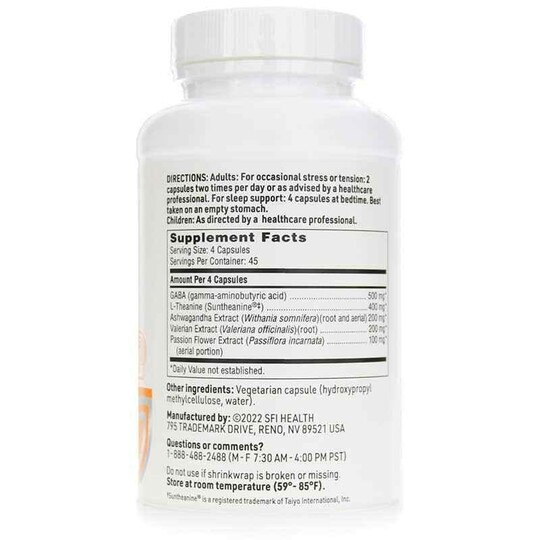 Sleep Support, 180 Capsules, KL