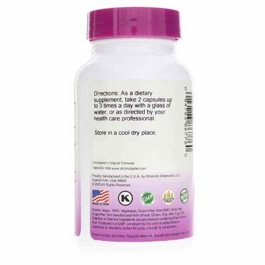 Slippery Elm Bark 375 Mg, 100 Veg Capsules, DRC