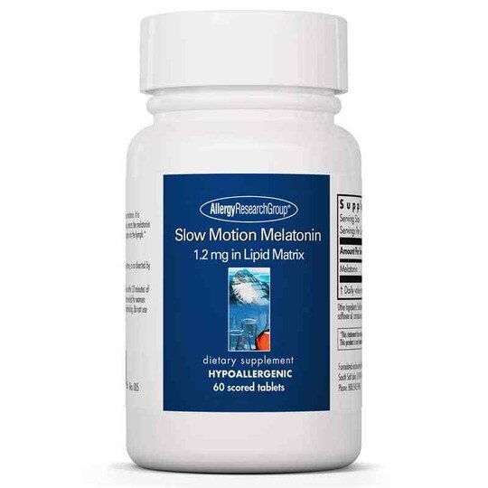 Slow Motion Melatonin, 60 Tablets, ARG