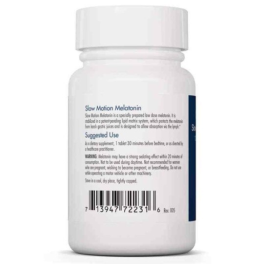 Slow Motion Melatonin, 60 Tablets, ARG