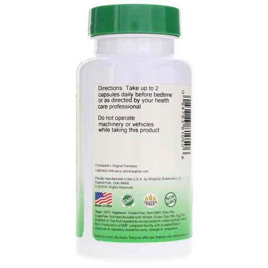 Slumber, 100 Veg Capsules, DRC