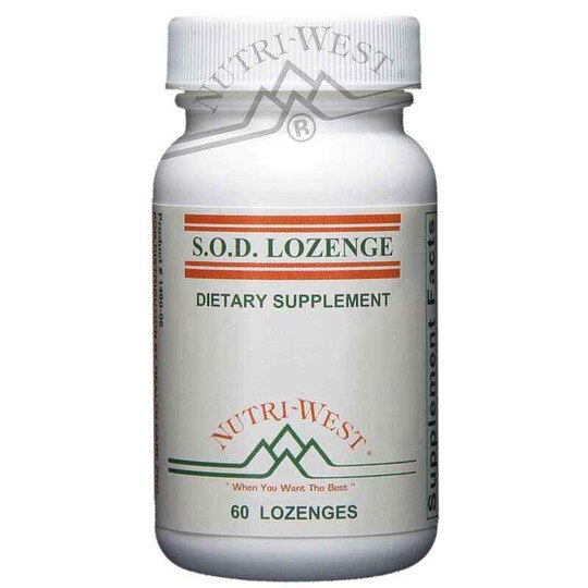 S.O.D. Lozenge, 60 Tablets, NWE