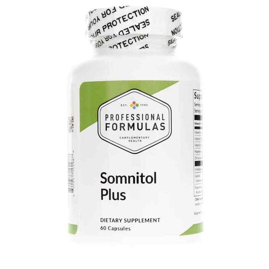 Somnitol Plus Sleep Aid Capsules, 60 Capsules, PCHF