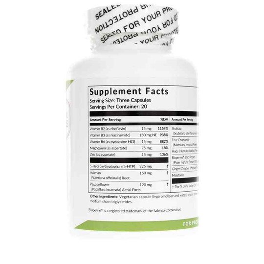 Somnitol Plus Sleep Aid Capsules, 60 Capsules, PCHF