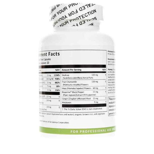 Somnitol Plus Sleep Aid Capsules, 60 Capsules, PCHF