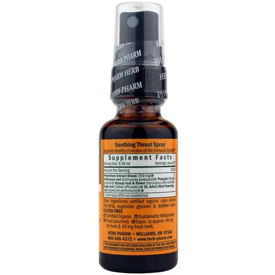 Soothing Throat Spray, 1 Oz, HPH