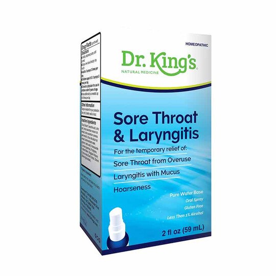 Sore Throat & Laryngitis Spray, 2 Oz, KNB