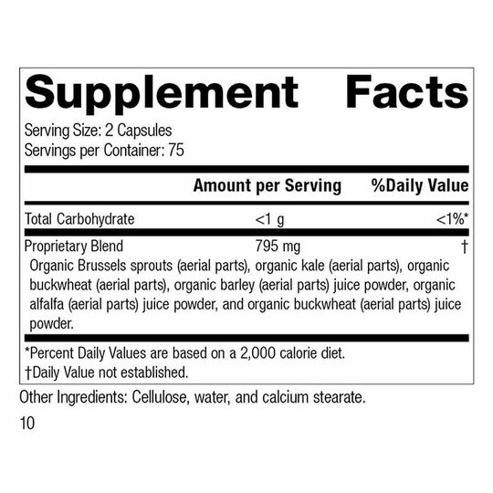 SP Green Food, 150 Capsules, SP