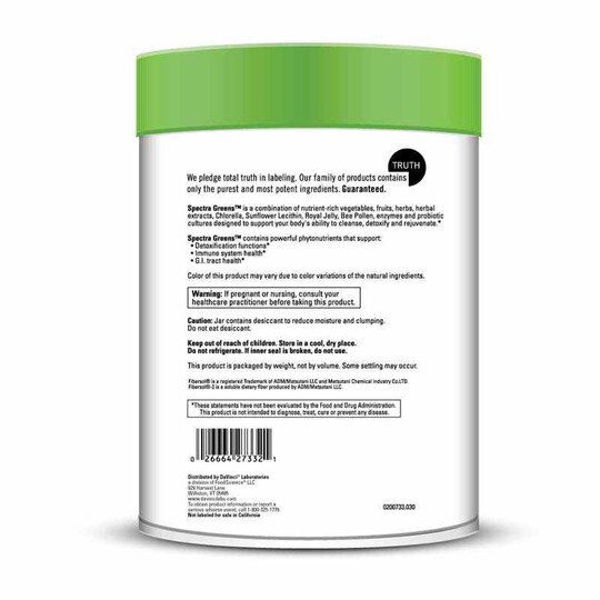 Spectra Greens, 30 Servings, DL