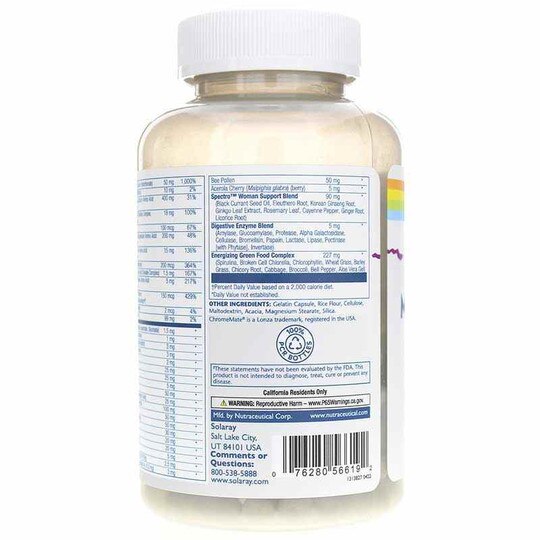 Spectro Multi-Vita-Min, Woman Formula, 120 Capsules, SLR