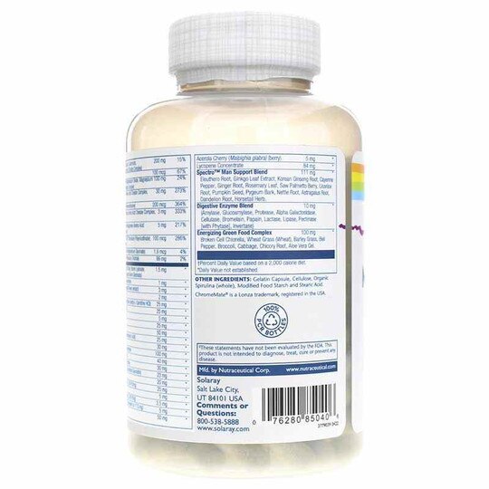 Spectro Multivitamin Man, 120 Capsules, SLR