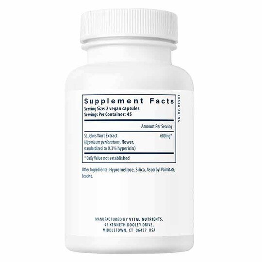 St. John's Wort, 90 Veg Capsules, VTN