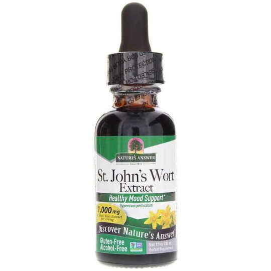 St. John's Wort Extract Alcohol-Free, 1 Oz, NAN