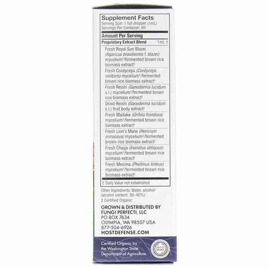 Stamets 7 Extract Daily Immune Support, 2 Oz, HDF