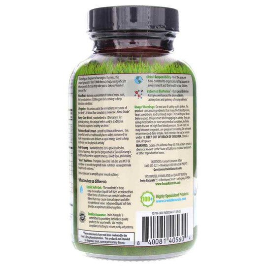 Steel-Libido X2, 75 Liquid Softgels, IRN