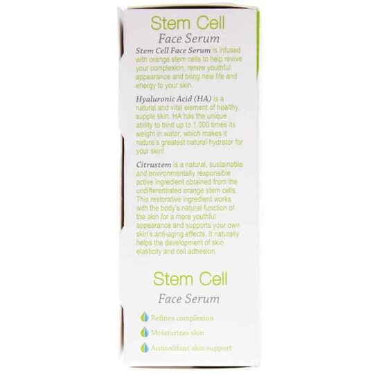 Stem Cell Face Serum with Hyaluronic Acid, .47 Oz, HYG
