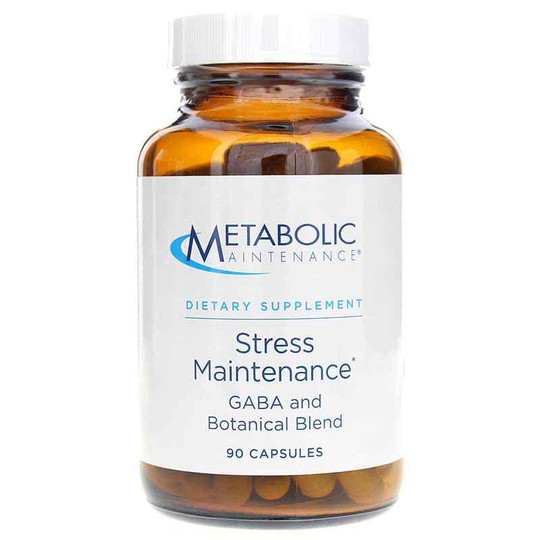 Stress Maintenance GABA and Botanical Blend, 90 Capsules, MTM
