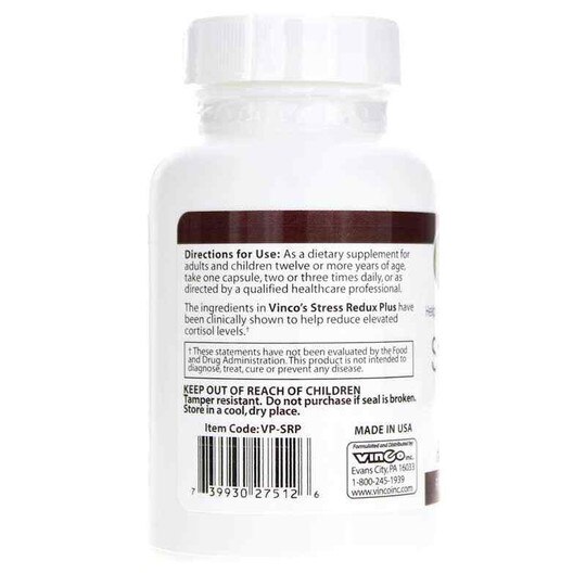 Stress Redux Plus, 60 Capsules, VNC