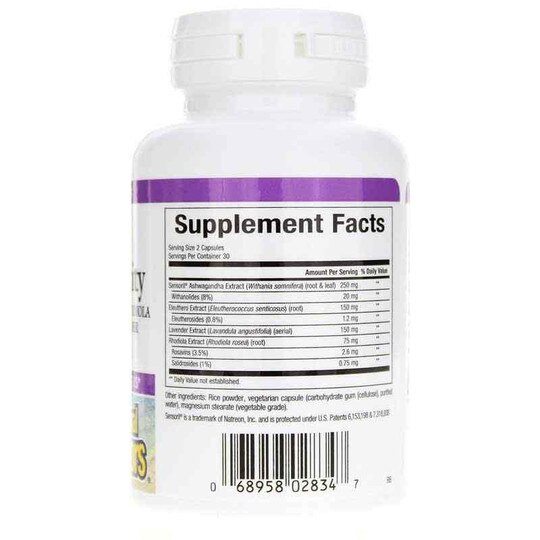 Stress-Relax Adrenal Serenity Formula, 60 Veg Capsules, NF