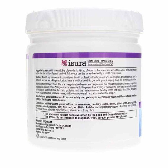 Stress-Relax Magnesium Citrate, NF