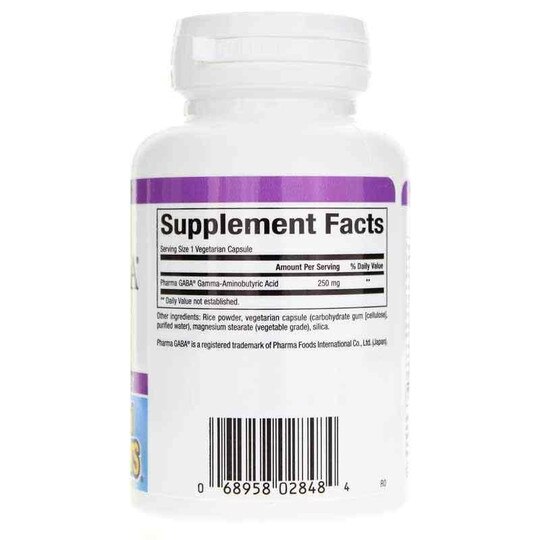 Stress-Relax Pharma GABA 250 Mg, 60 Veg Capsules, NF