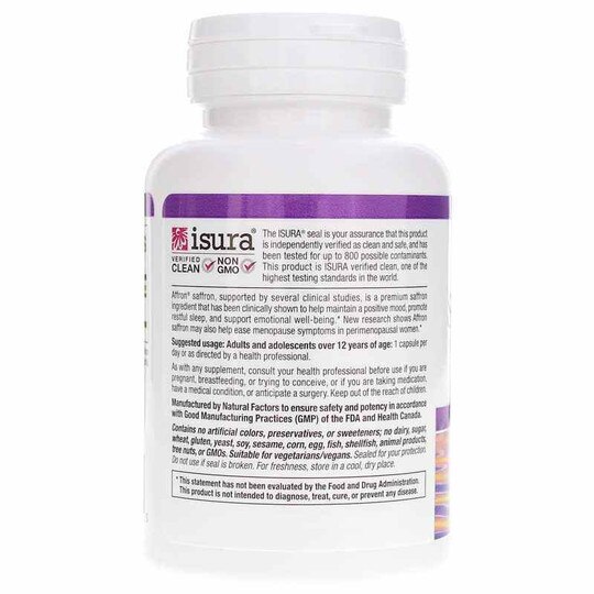 Stress-Relax Saffron Extract, 30 Veg Capsules, NF