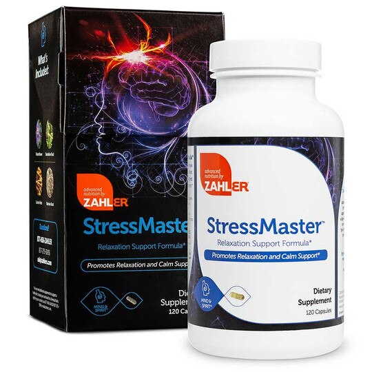 StressMaster Relaxation Formula, 120 Capsules, ZHL