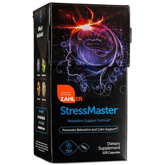 StressMaster Relaxation Formula, 120 Capsules, ZHL