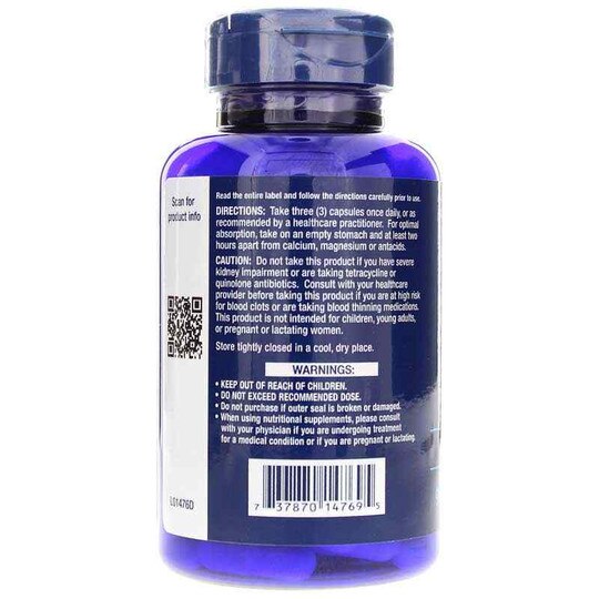 Strontium Caps 750 Mg, 90 Veg Capsules, LFE