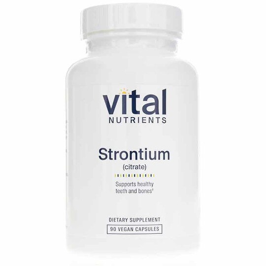 Strontium (citrate) 227 Mg, 90 Veg Capsules, VTN