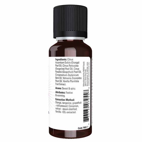 Sugar Plum Essential Oil Blend, 1 Oz, NOW