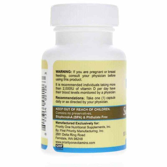 Sun-D3 3,000, 90 Veg Capsules, PRTO