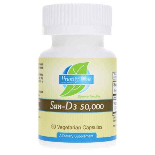 Sun-D3 50,000, 90 Veg Capsules, PRTO