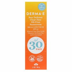 Sun Defense Clear Zinc Oil-Free Sunscreen SPF 30 Face