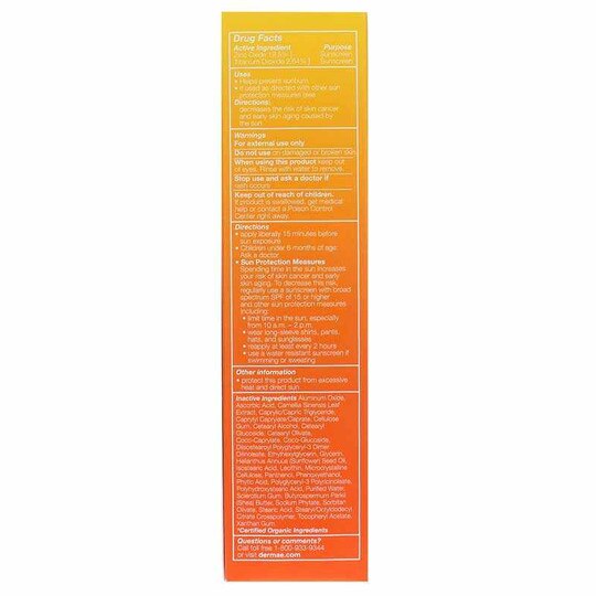 Sun Defense Clear Zinc Sunscreen SPF 30 Body, 4 Oz, DRE