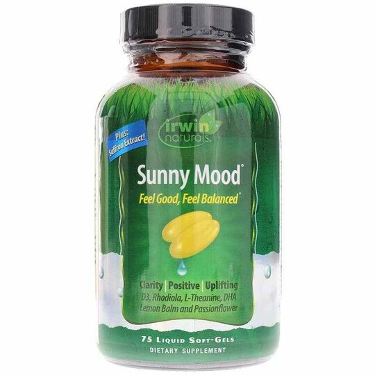 Sunny Mood, 75 Liquid Softgels, IRN