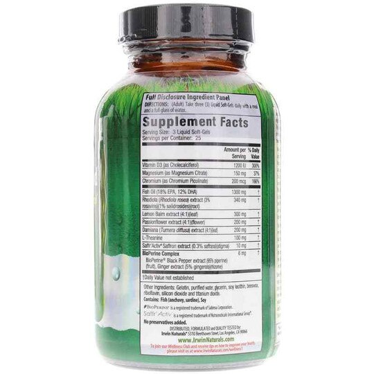 Sunny Mood, 75 Liquid Softgels, IRN