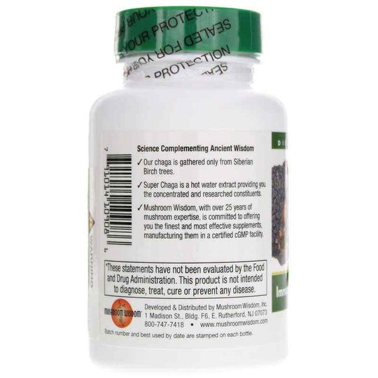 Super Chaga, 120 Vegetarian Tablets, MUW