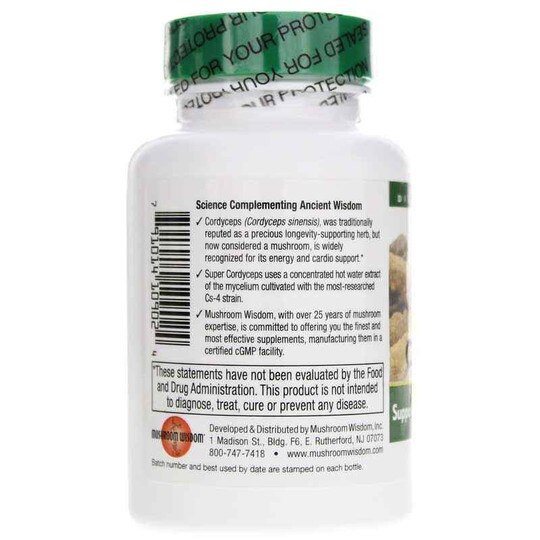 Super Cordyceps, 120 Vegetarian Tablets, MUW