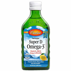 Super D Omega-3 2000 IU Vitamin D3 with Natural Lemon Flavor 1